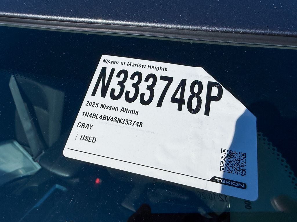 2025 Nissan Altima 2.5 S