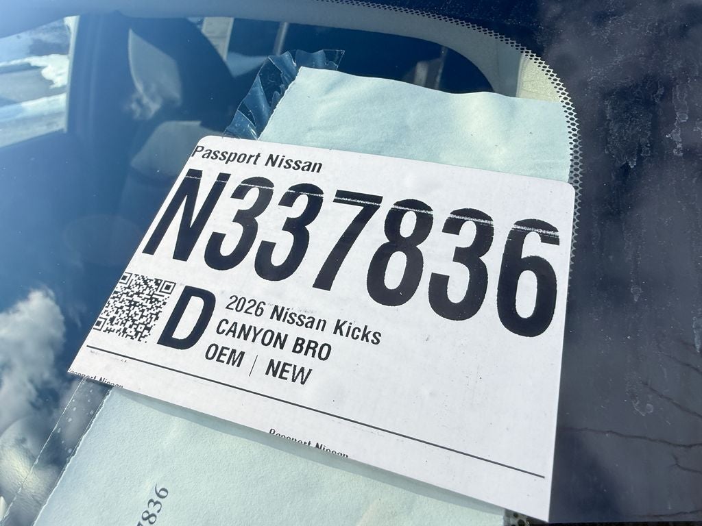 2026 Nissan Kicks SV