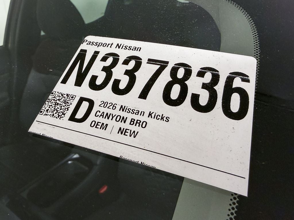 2026 Nissan Kicks SV