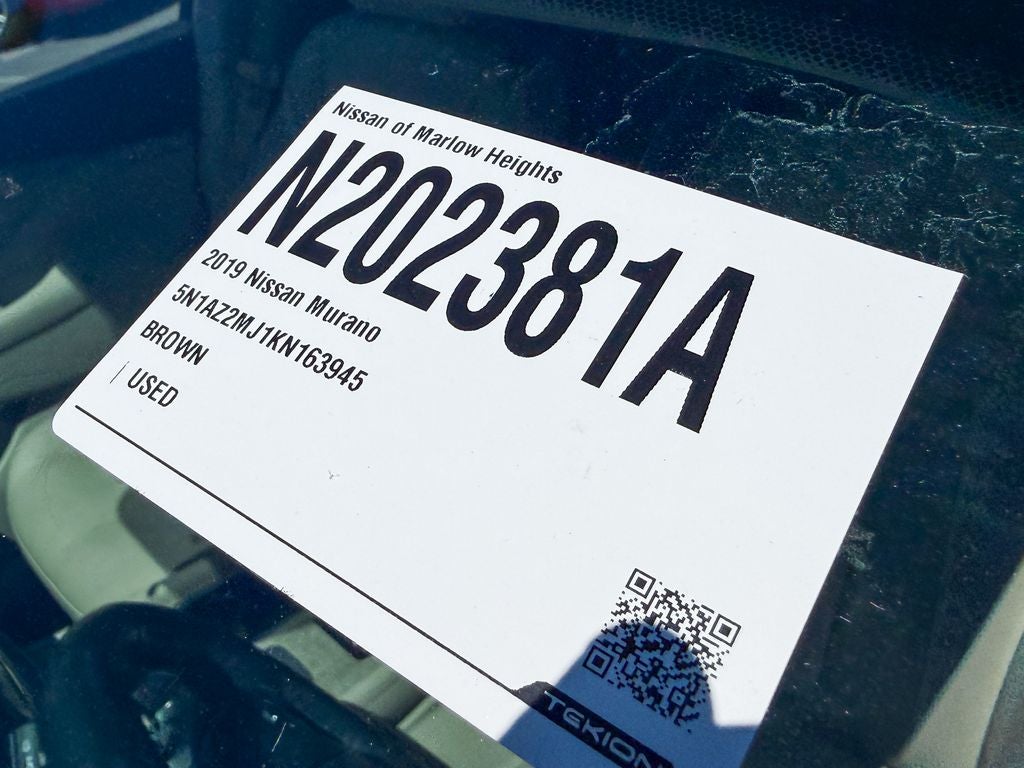 2019 Nissan Murano SL