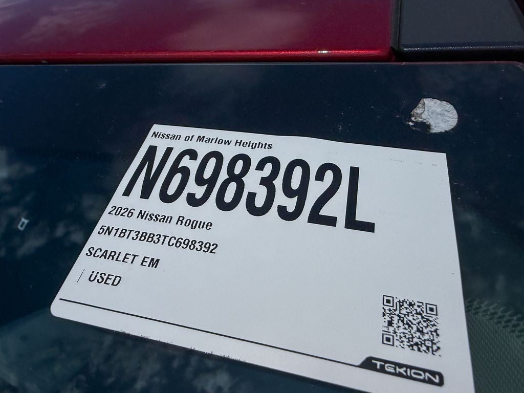 2026 Nissan Rogue SV