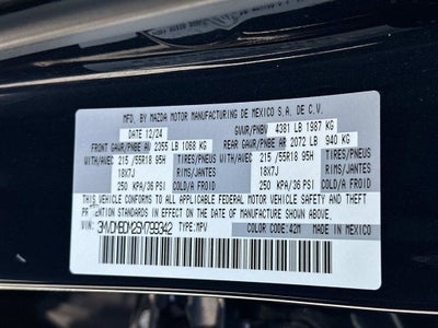 2025 Mazda Mazda CX-30 2.5 S Premium Package