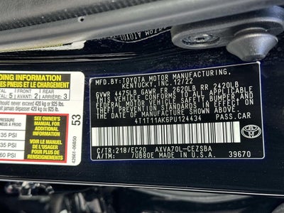 2023 Toyota Camry SE Nightshade