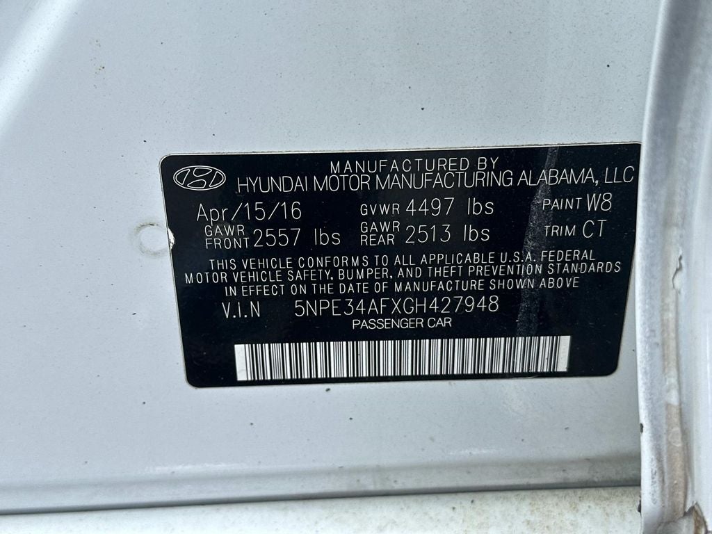 2016 Hyundai Sonata Base