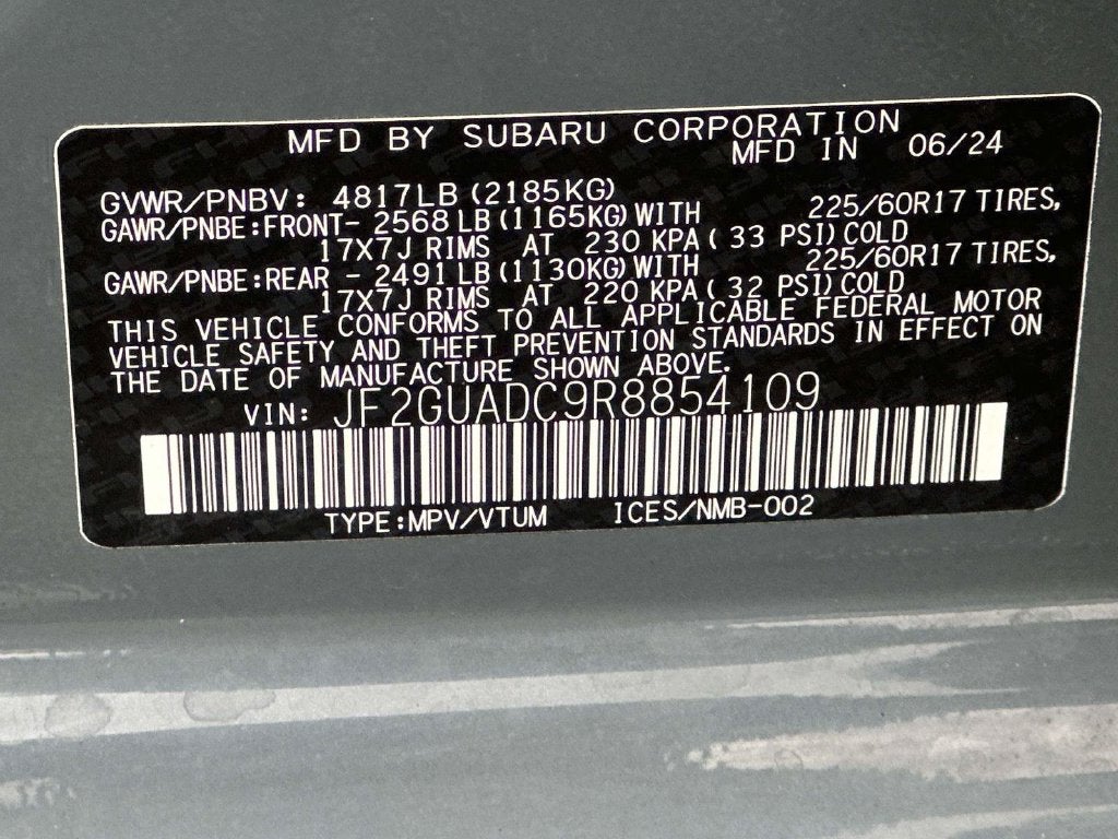 2024 Subaru Crosstrek Premium