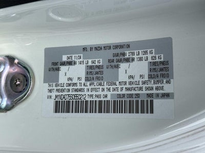 2025 Mazda Mazda MX-5 Miata Grand Touring