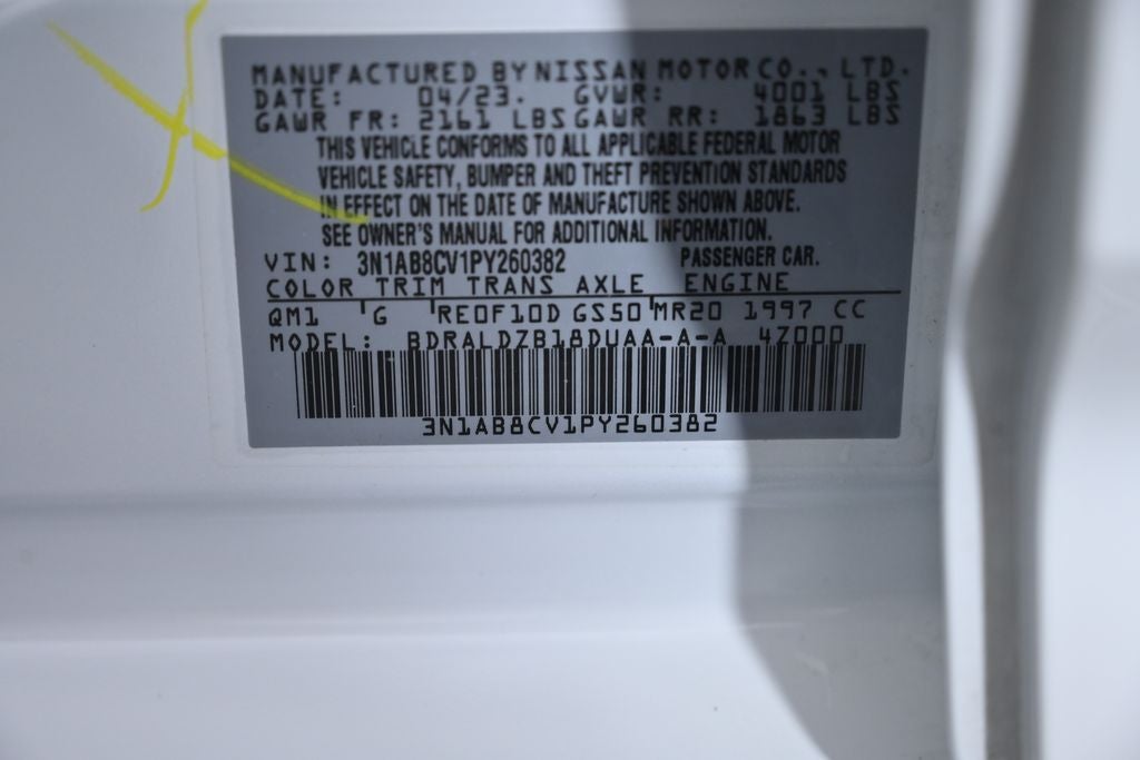 2023 Nissan Sentra SV Nissan Certified