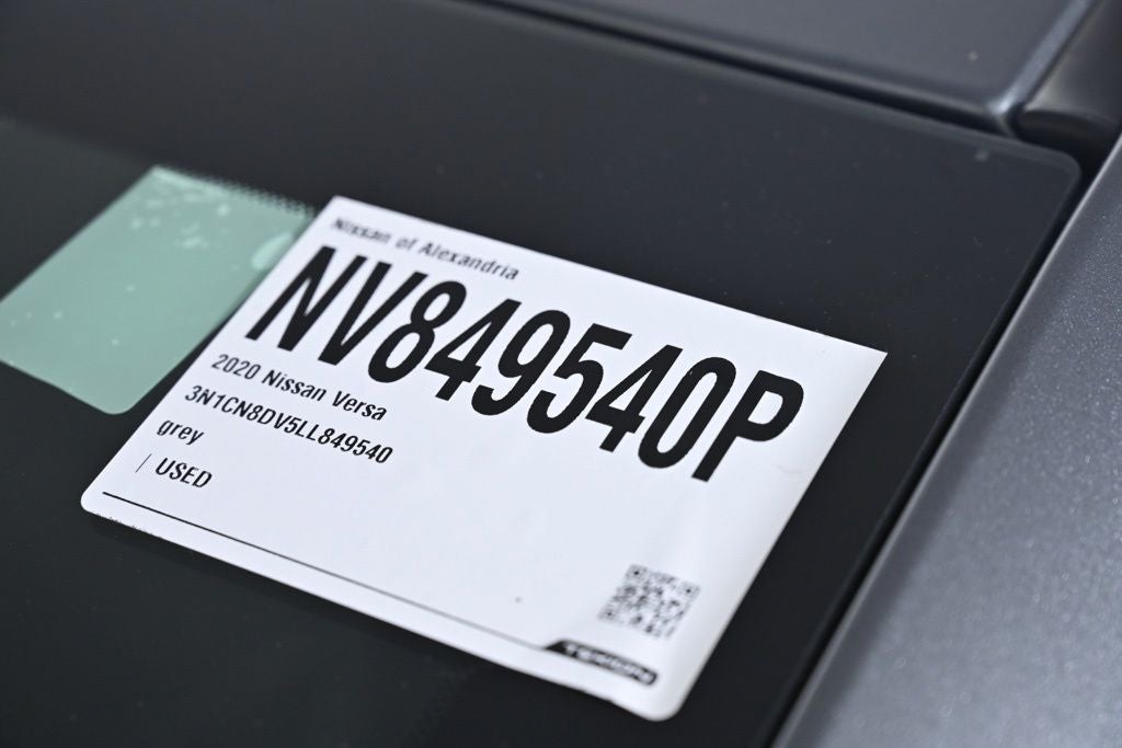 2020 Nissan Versa 1.6 S