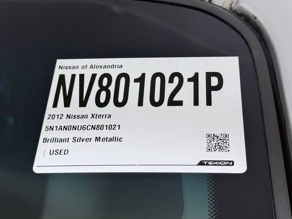 2012 Nissan Xterra X