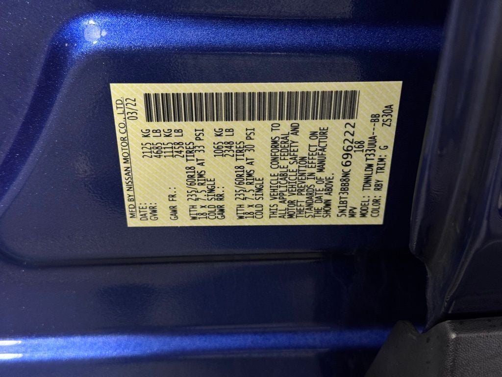 2022 Nissan Rogue SV