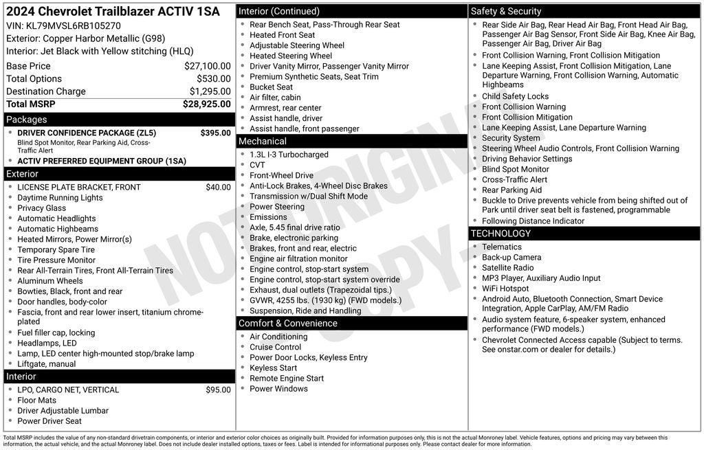 2024 Chevrolet TrailBlazer ACTIV