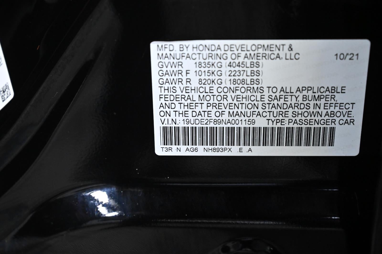 2022 Acura ILX w/Premium w/A-SPEC