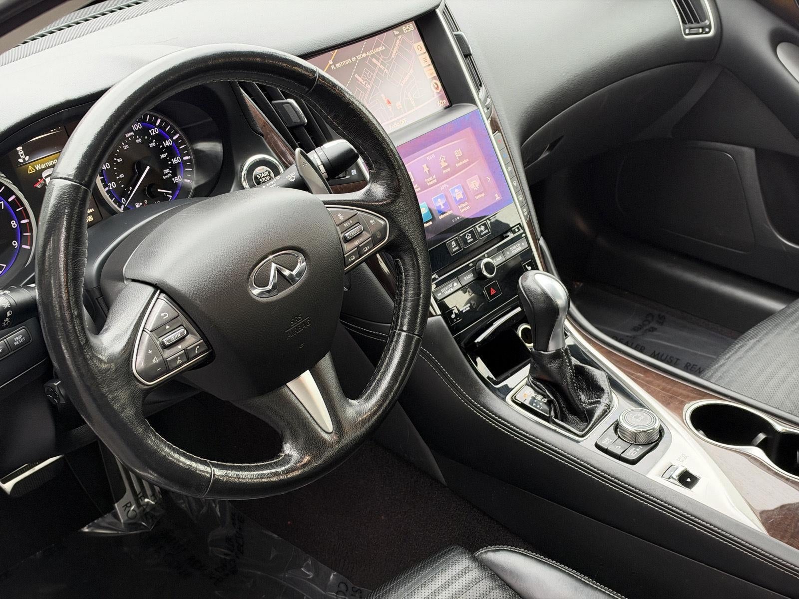 2016 INFINITI Q50 3.0t Red Sport 400
