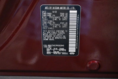 2023 INFINITI QX80 PREMIUM SELECT