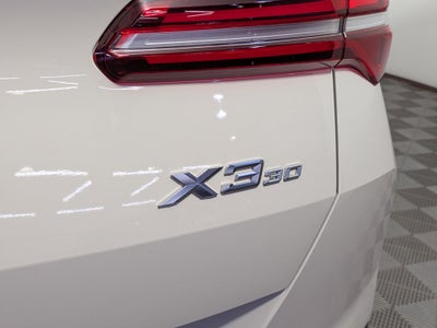 2025 BMW X3 30 xDrive