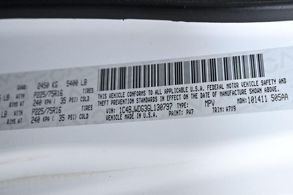 2016 Jeep Wrangler Sport