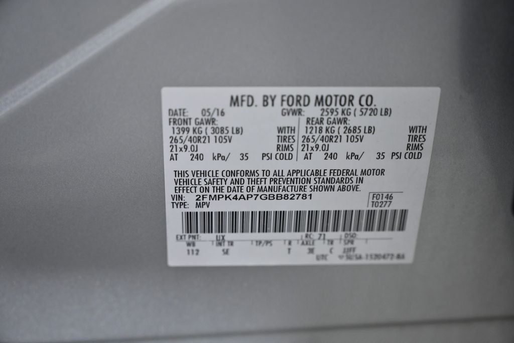 2016 Ford Edge Sport