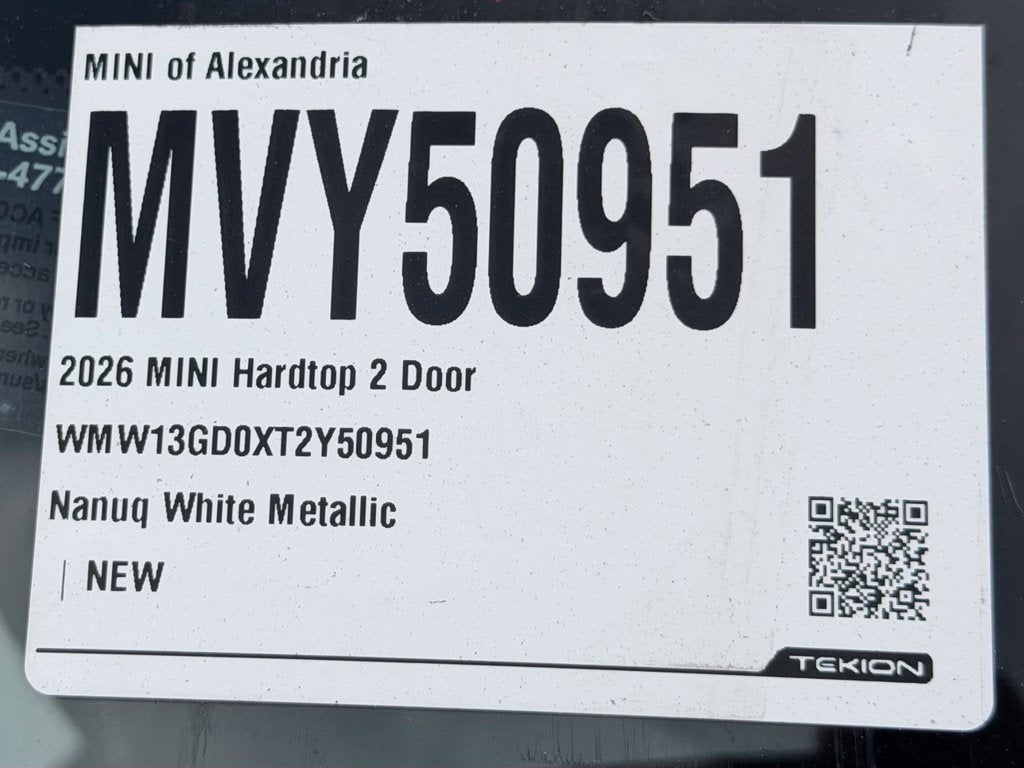 2026 MINI Cooper Hardtop 2 Door Signature