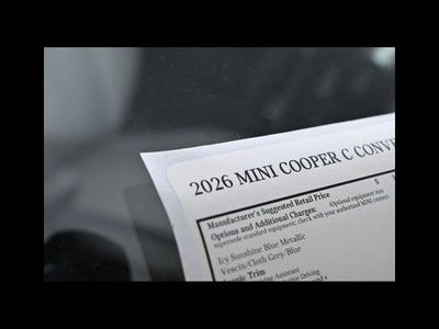 2026 MINI CONVERTIBLE ICONIC