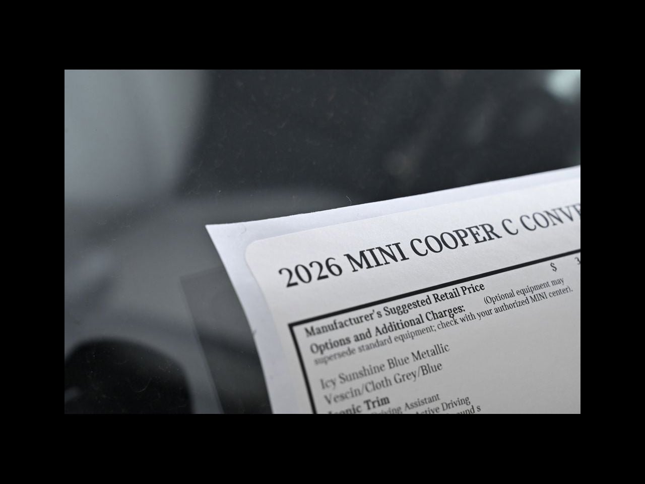 2026 MINI CONVERTIBLE ICONIC