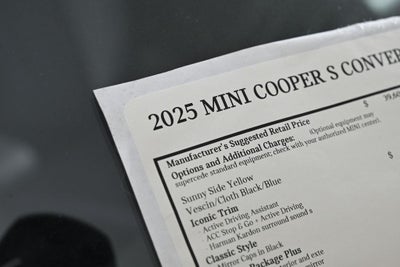 2025 MINI Convertible Cooper S
