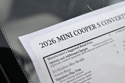 2026 MINI Convertible Cooper S