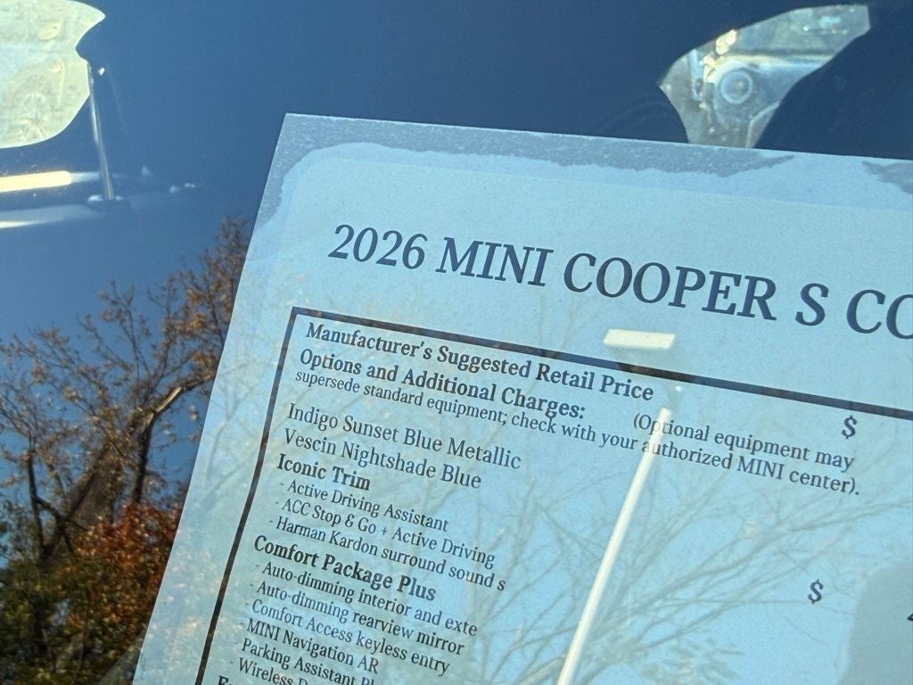 2026 MINI Convertible Cooper S