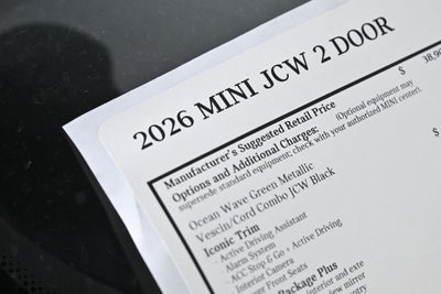 2026 MINI Hardtop 2 Door John Cooper Works