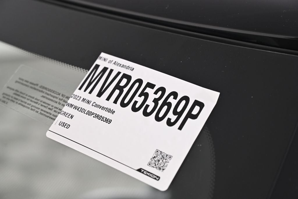 2023 MINI Cooper S Convertible Signature