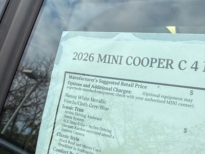 2026 MINI Hardtop 4 Door Cooper