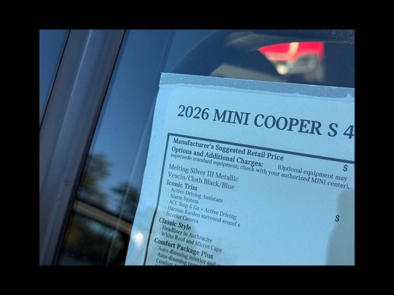 2026 MINI 4 DOOR ICONIC