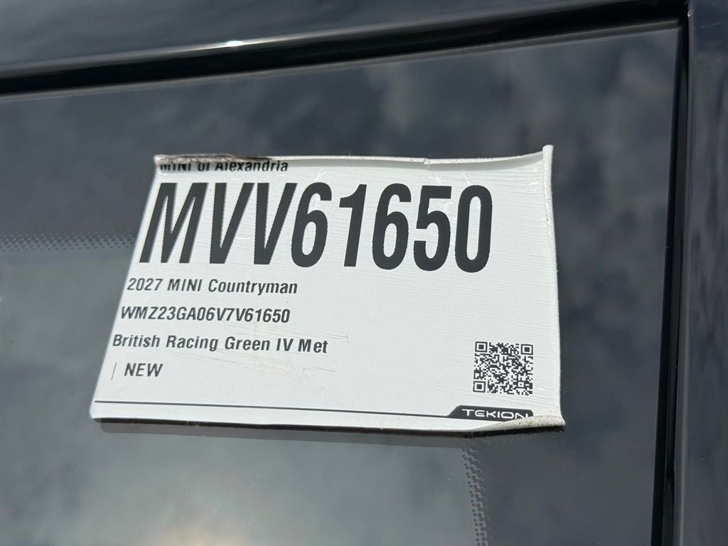 2027 MINI Cooper S Countryman ALL4 Iconic