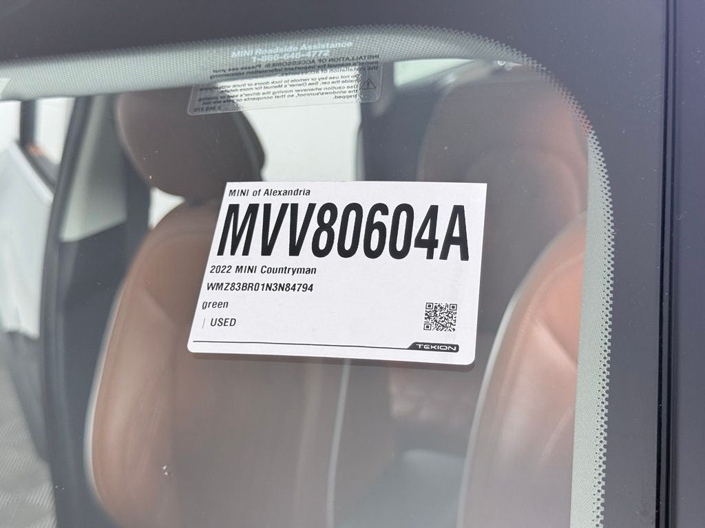 2022 MINI Cooper S Countryman Base