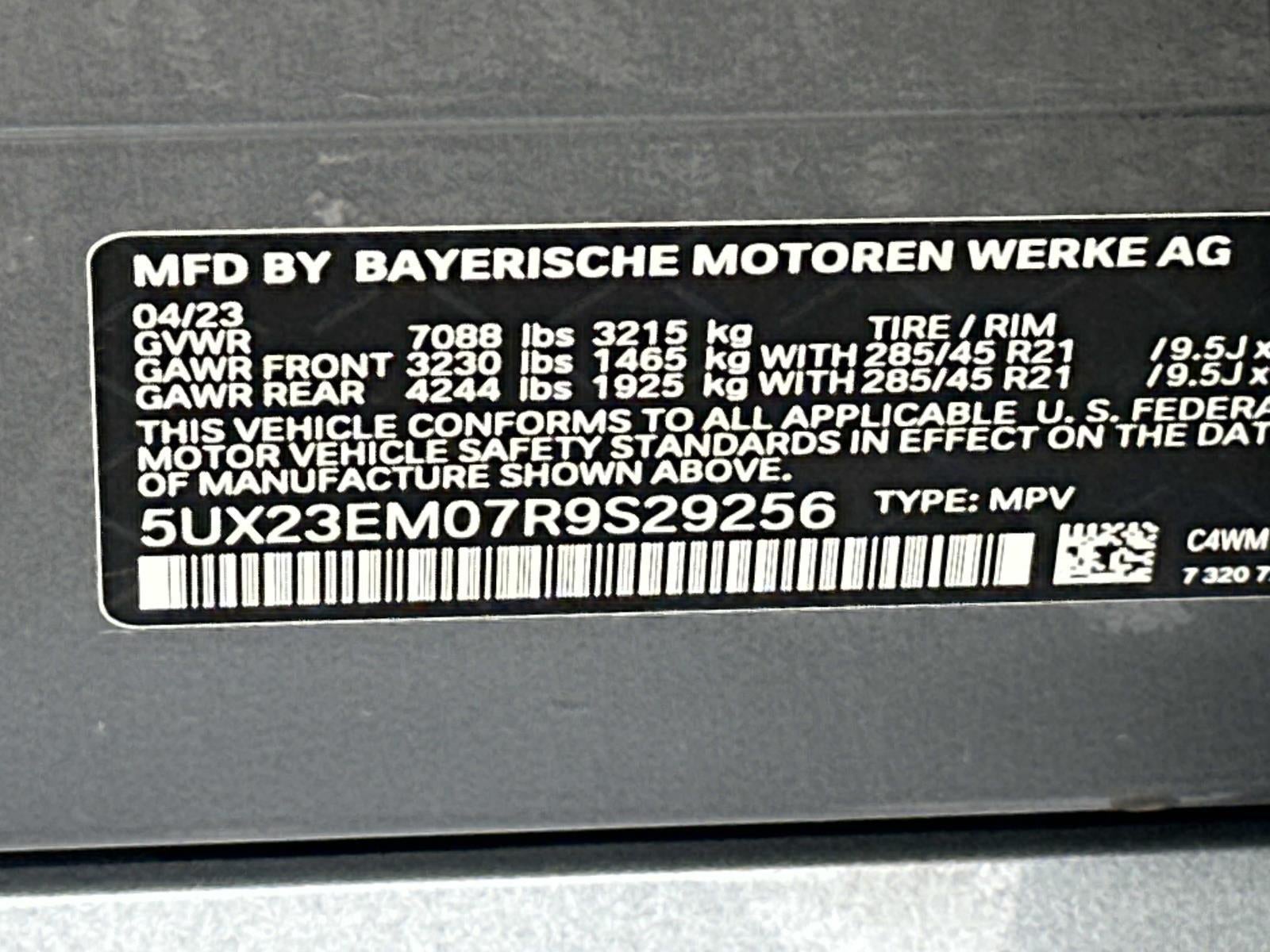 2024 BMW X7 xDrive40i