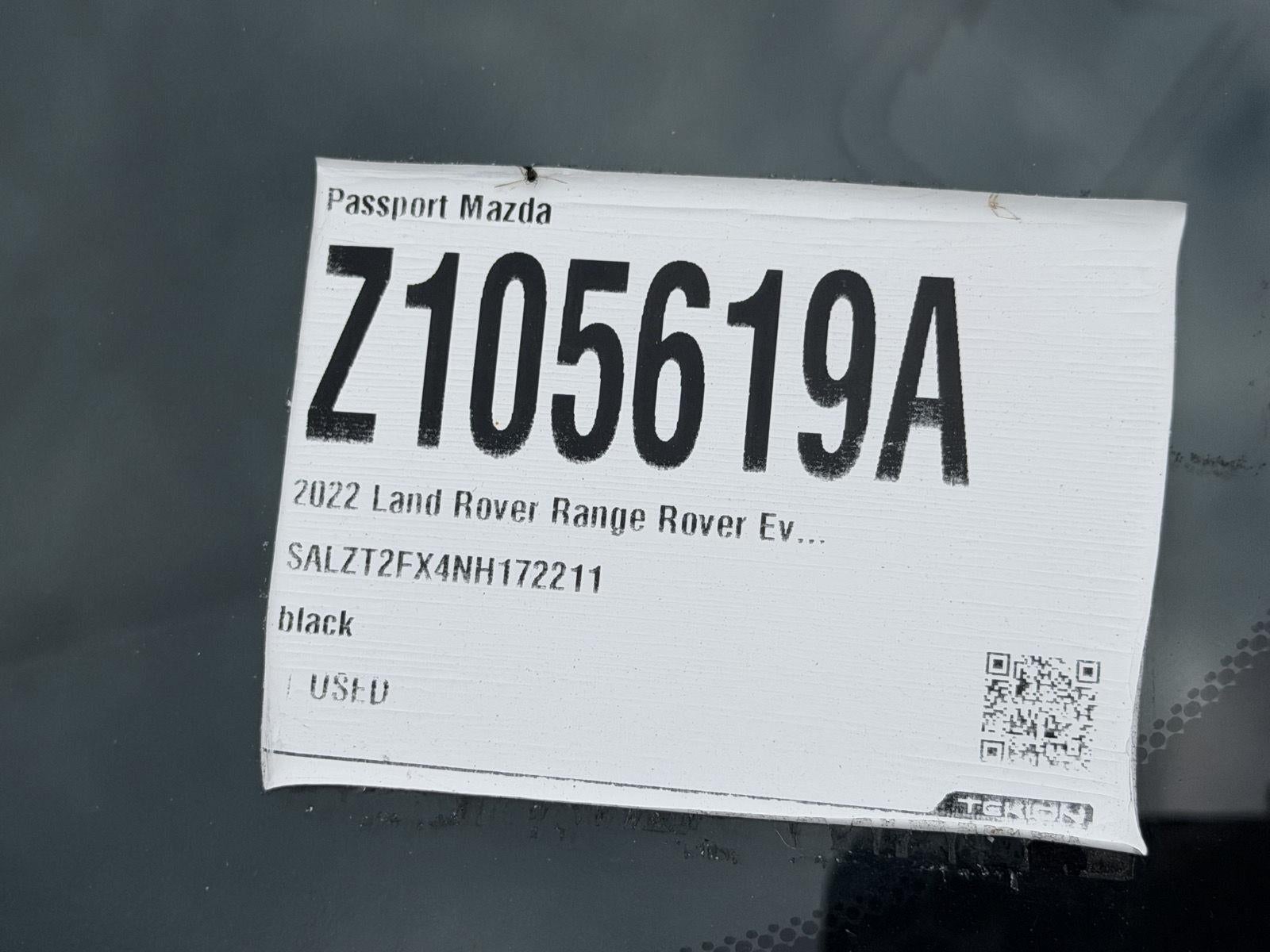2022 Land Rover Range Rover Evoque R-Dynamic S