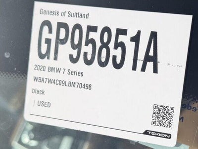 2020 BMW 7 Series 745e xDrive iPerformance