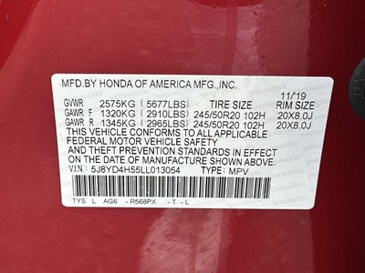 2020 Acura MDX Technology SH-AWD