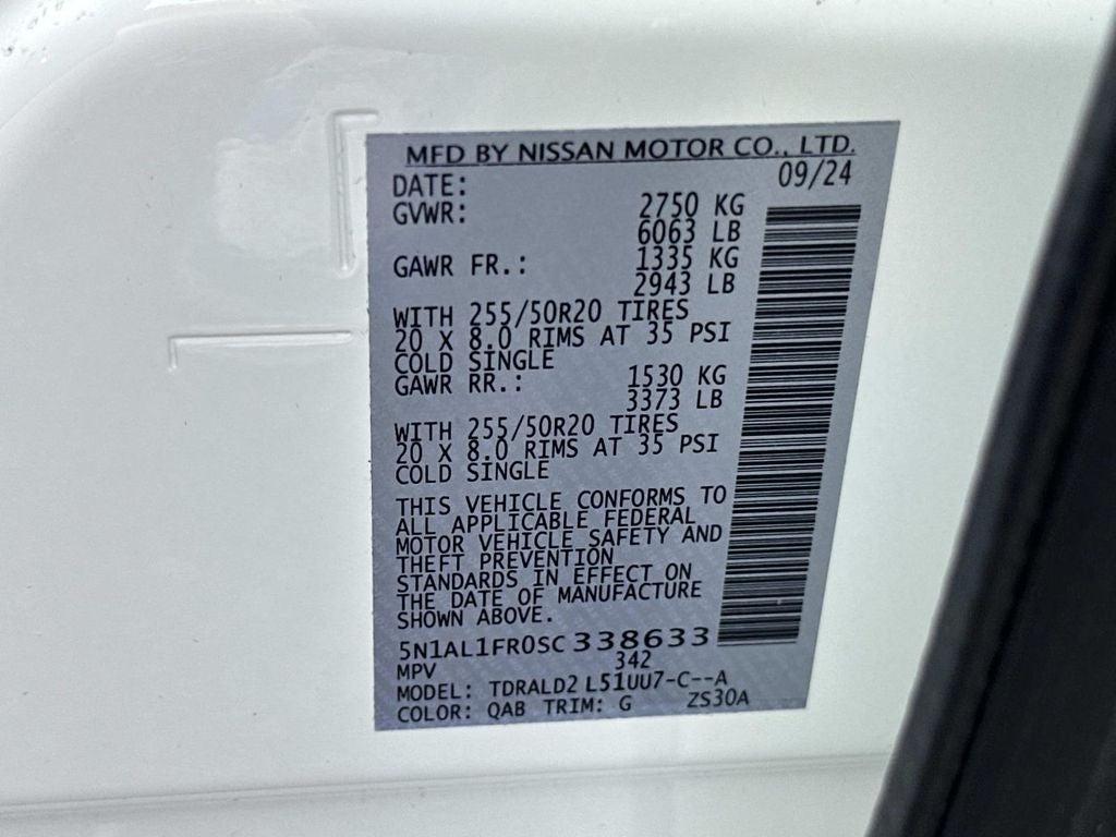 2025 INFINITI QX60 LUXE