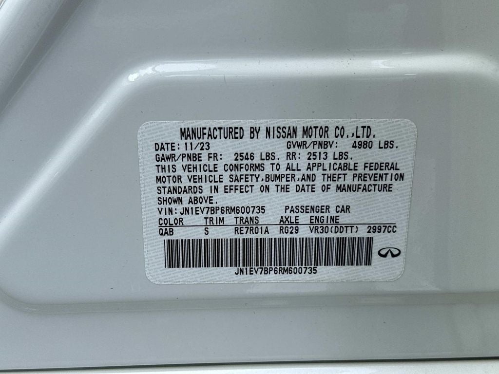 2024 INFINITI Q50 LUXE