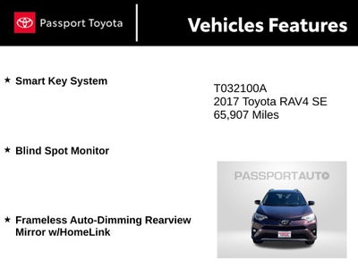 2017 Toyota RAV4 SE