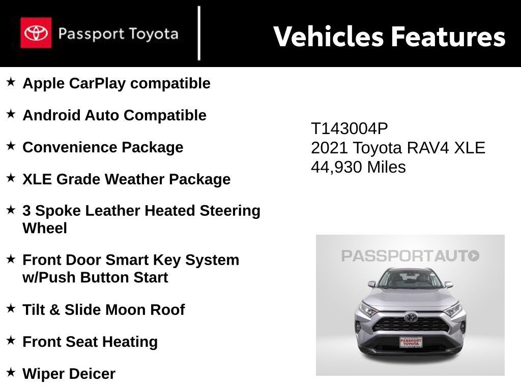 2021 Toyota RAV4 XLE