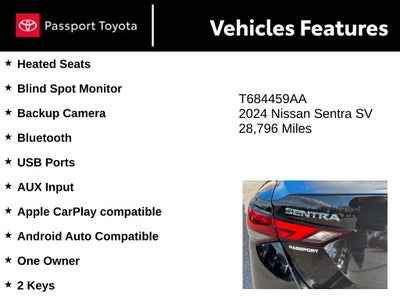 2024 Nissan Sentra SV