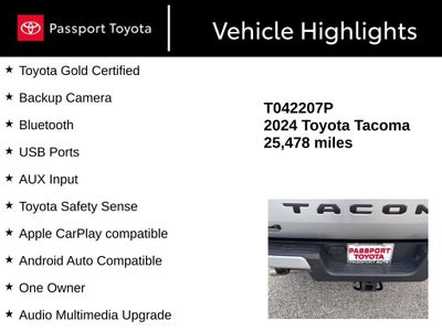 2024 Toyota Tacoma TRD Sport