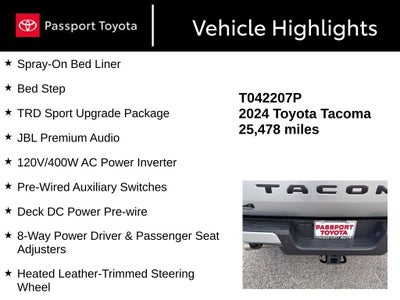 2024 Toyota Tacoma TRD Sport