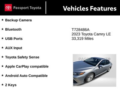 2023 Toyota Camry LE