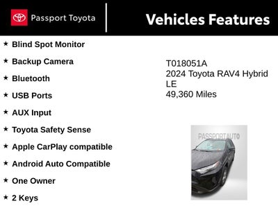 2024 Toyota RAV4 Hybrid LE