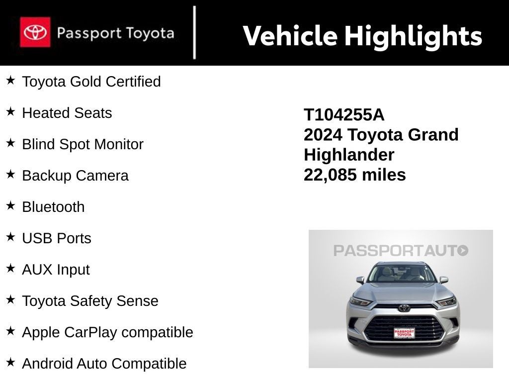 2024 Toyota Grand Highlander XLE