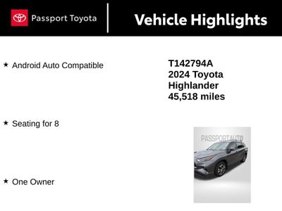 2024 Toyota Highlander XLE