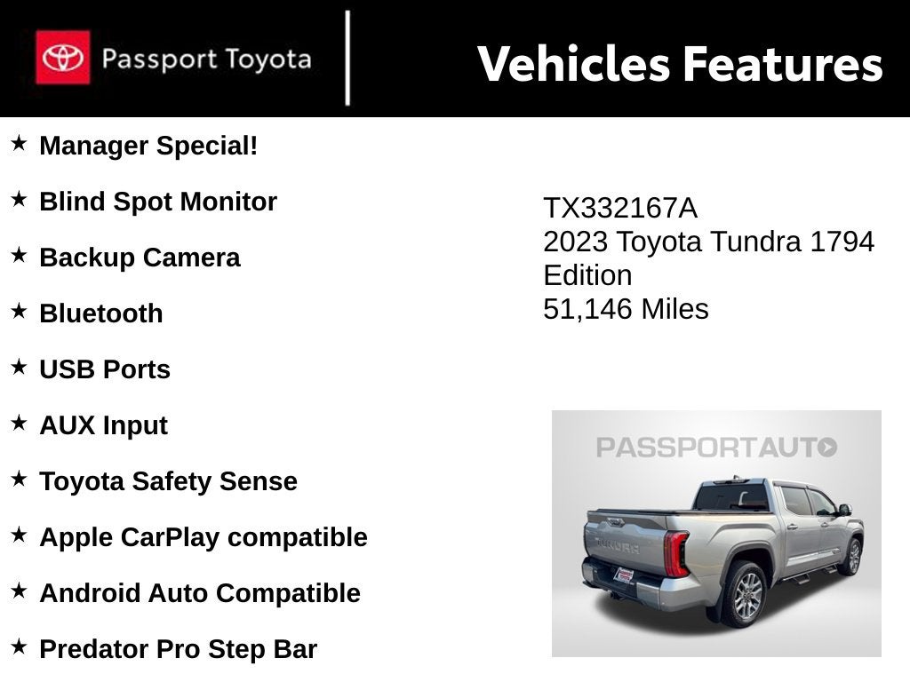 2023 Toyota Tundra 1794