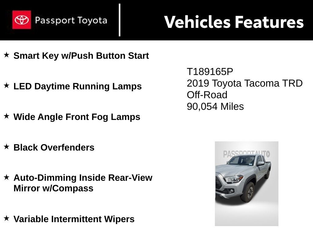 2019 Toyota Tacoma TRD Off-Road V6